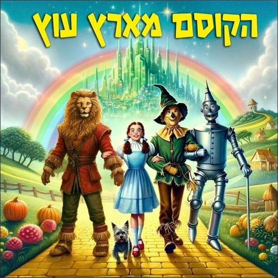 תמונת מופע: איור של משתתפי ההצגה